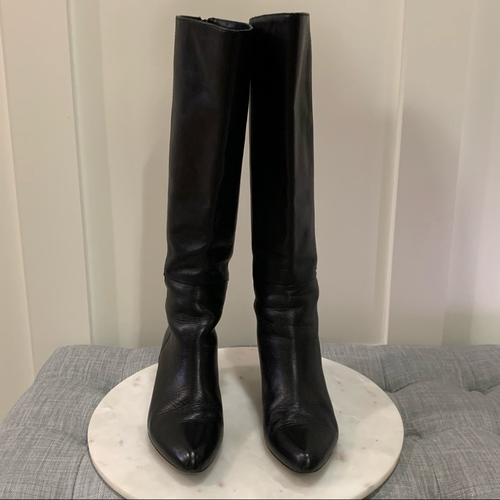 Coach Shoes | High Black Boots 6B